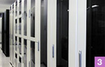 (3) Server racks