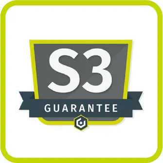 100% Native S3 API. フル互換