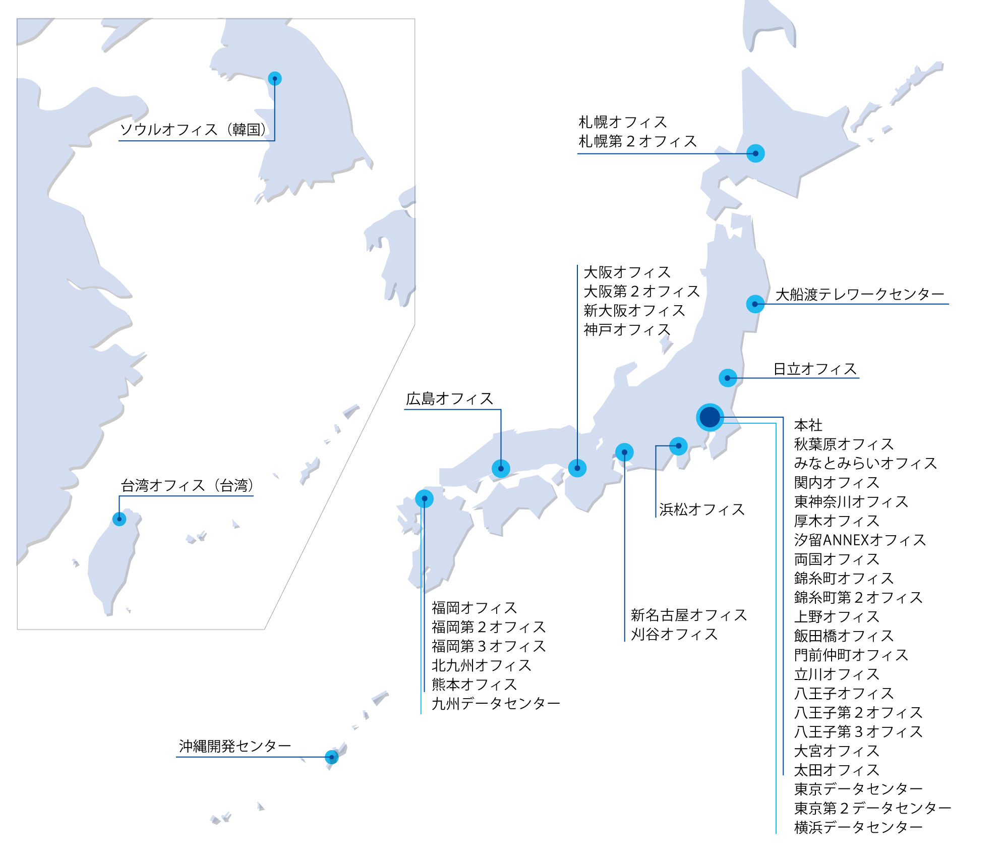富士ソフト　国内ネットワーク