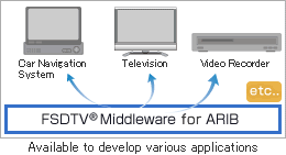 Optimized package for the standard of ARIB