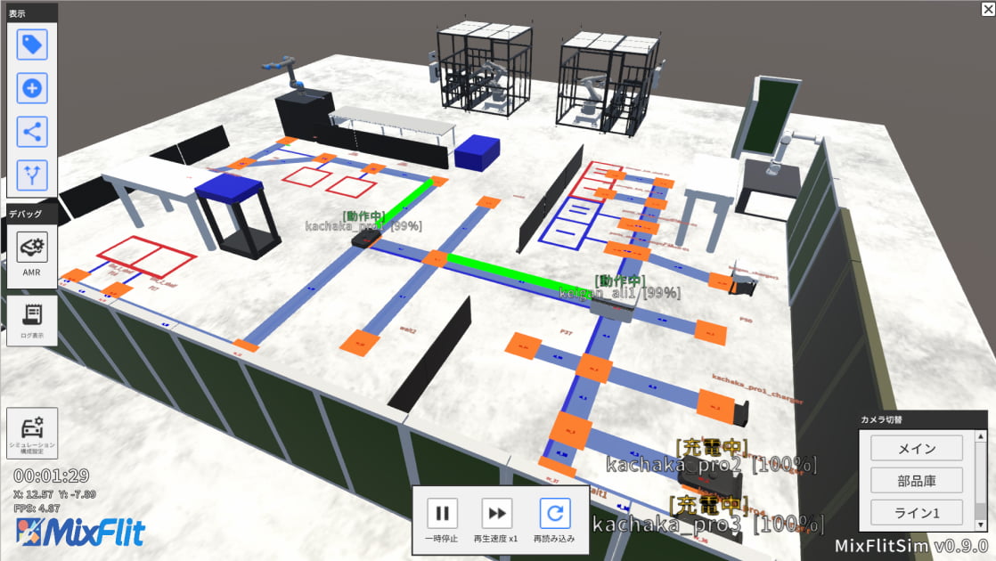 搬送最適化で生産革新