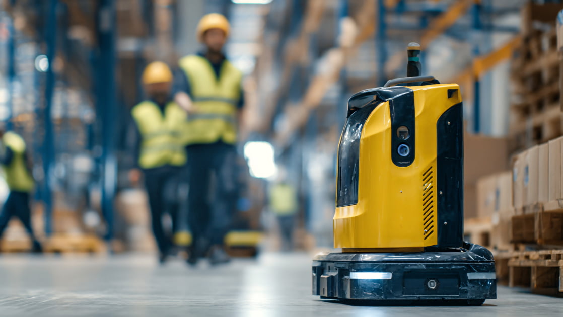 出荷搬送もスマート制御