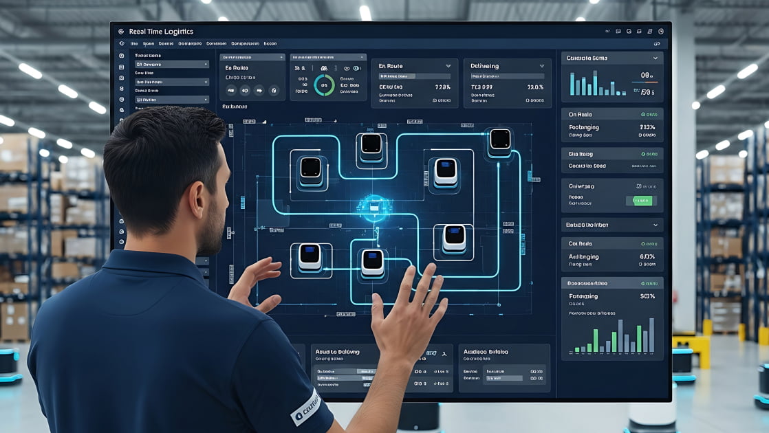 人と協働、混在AMRでも安全搬送