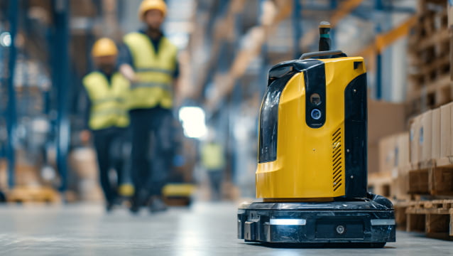 出荷搬送もスマート制御