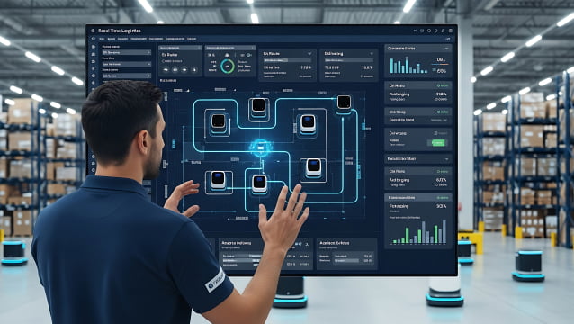 人と協働、混在AMRでも安全搬送