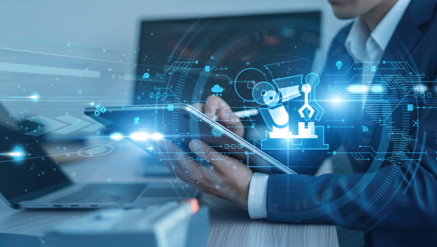 簡易シミュレーションで<br>導入後の効果や流れを<br>手軽に体感