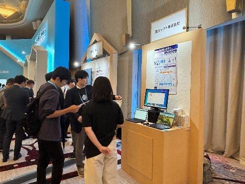 富士ソフトブースの様子