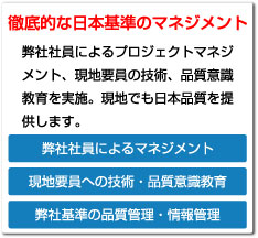 徹底的な日本基準のマネジメント